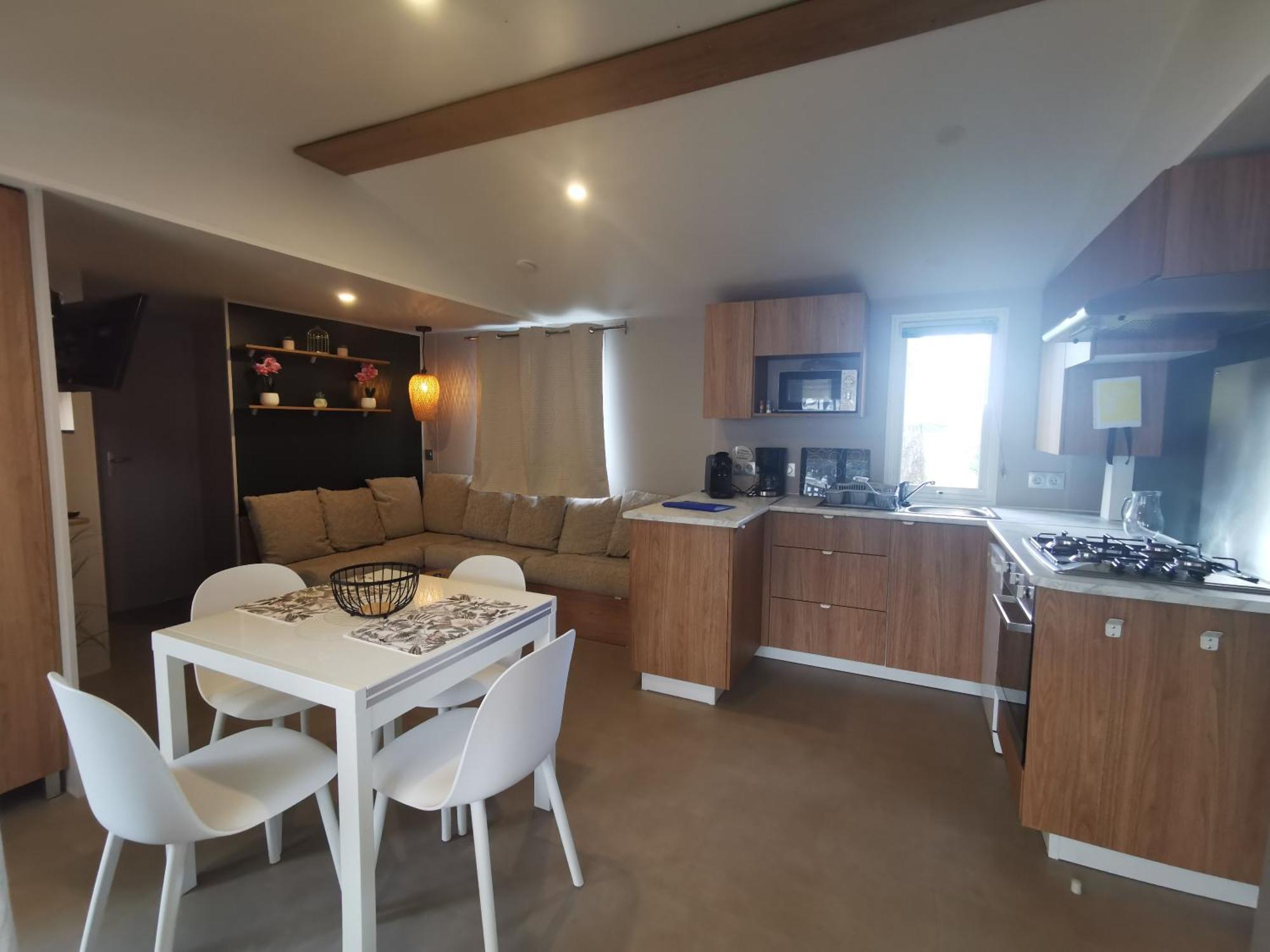 Mobilhome Vue Ocean La Costa Breizha Киберон Экстерьер фото