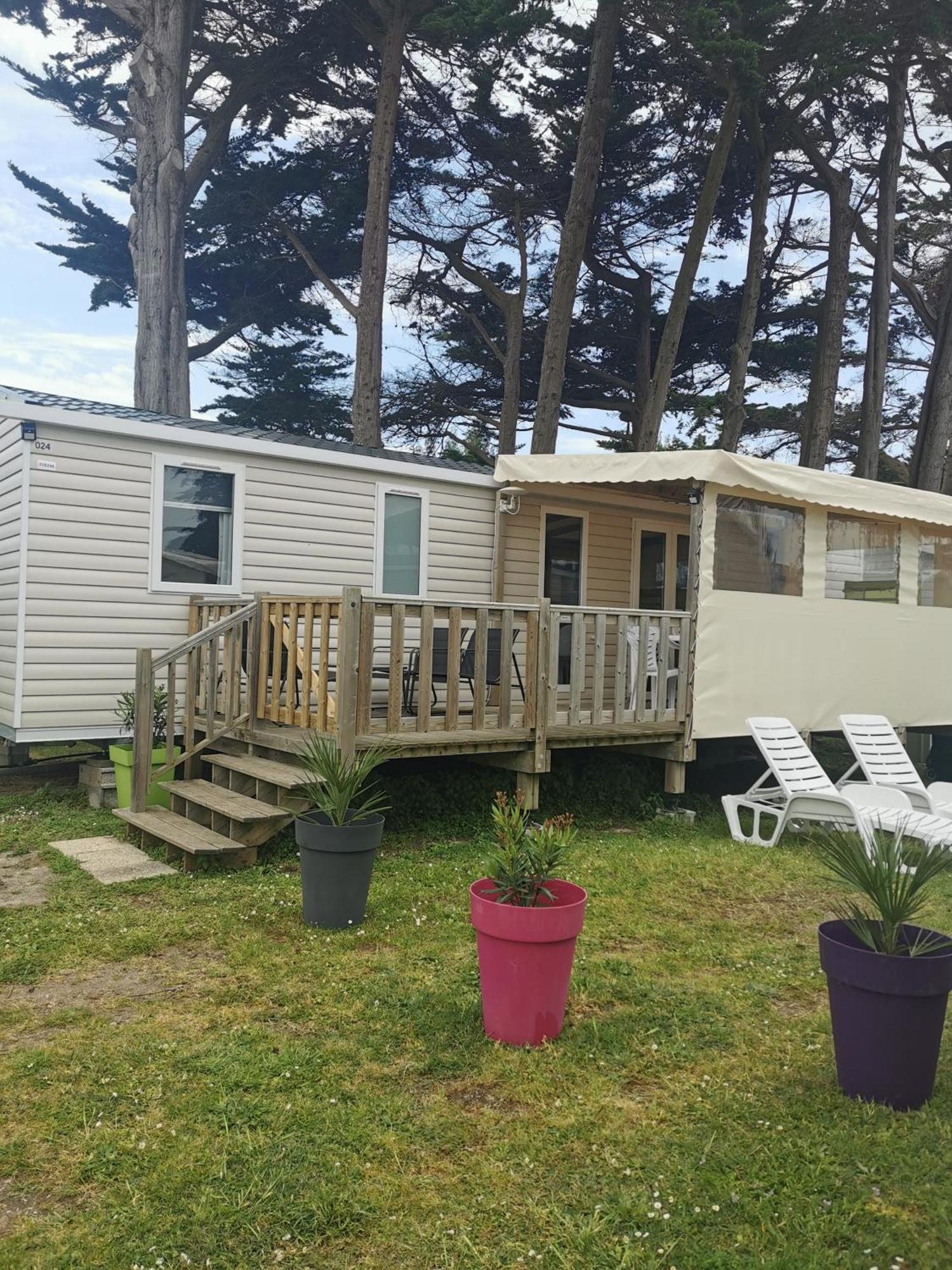 Mobilhome Vue Ocean La Costa Breizha Киберон Экстерьер фото