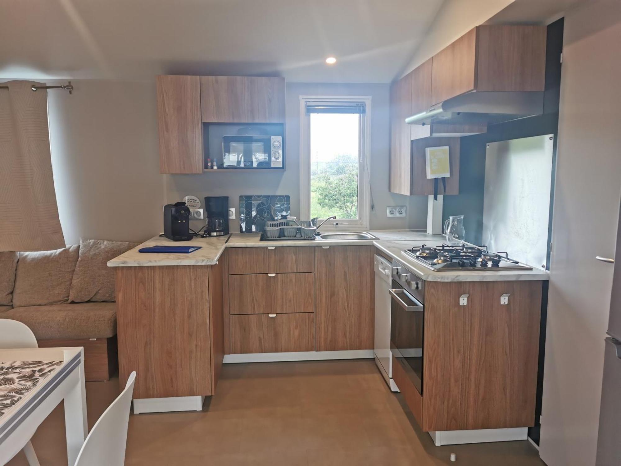 Mobilhome Vue Ocean La Costa Breizha Киберон Экстерьер фото