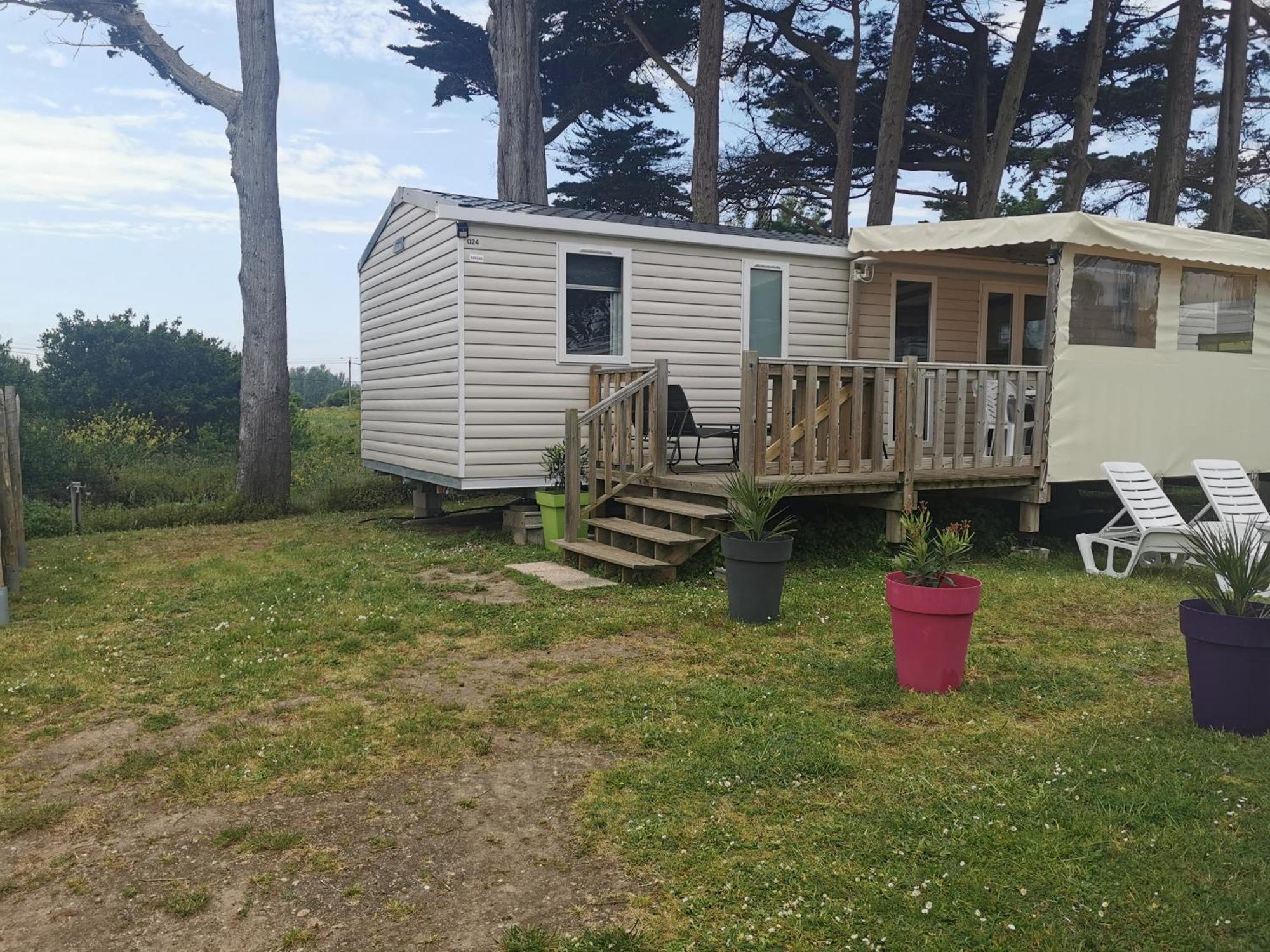 Mobilhome Vue Ocean La Costa Breizha Киберон Экстерьер фото
